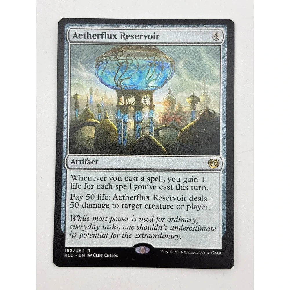 Aetherflux Reservoir 192 Rare Kaladesh Magic: The Gathering Near Mint